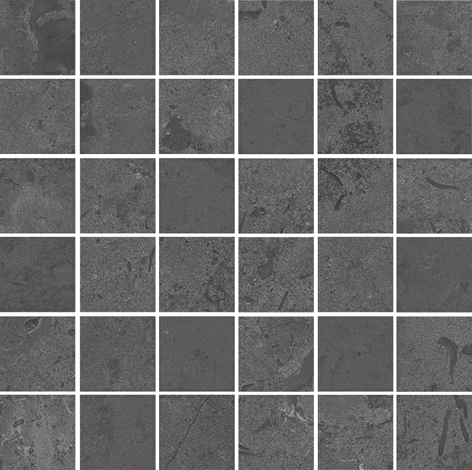 Мозаика Керама Марацци DD205120\MM Про Лаймстоун серый темный матовый мозаичный 30х30