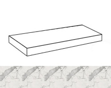 Ступень угловая левая ColiseumGres Impero Marco 33x45