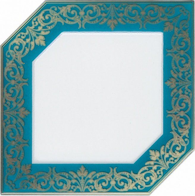 Декор Kerama Marazzi HGD\C250\18000 Клемансо бирюзовый 15x15