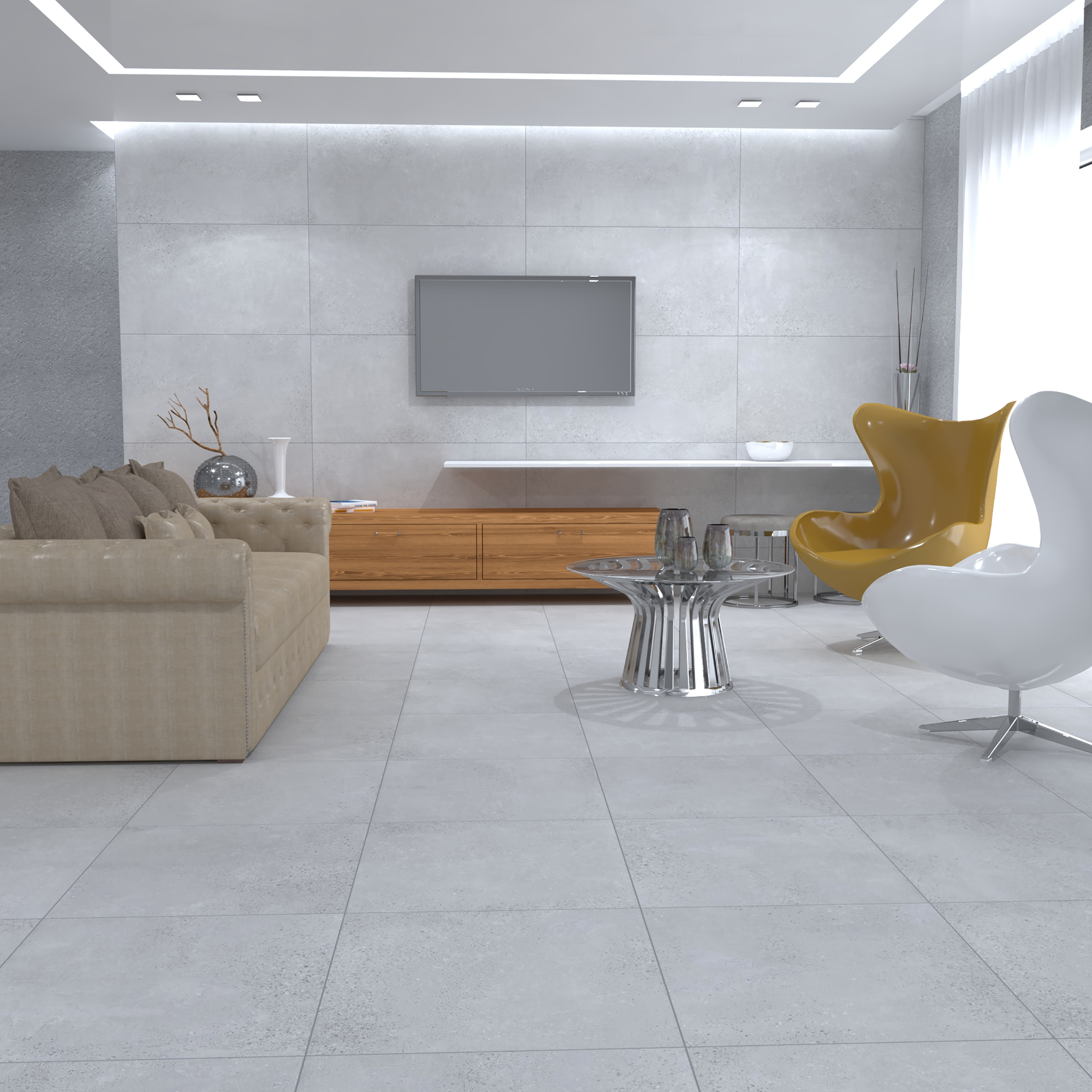 Керамогранит Laparet Tiffany графитовый 60x120 матовый