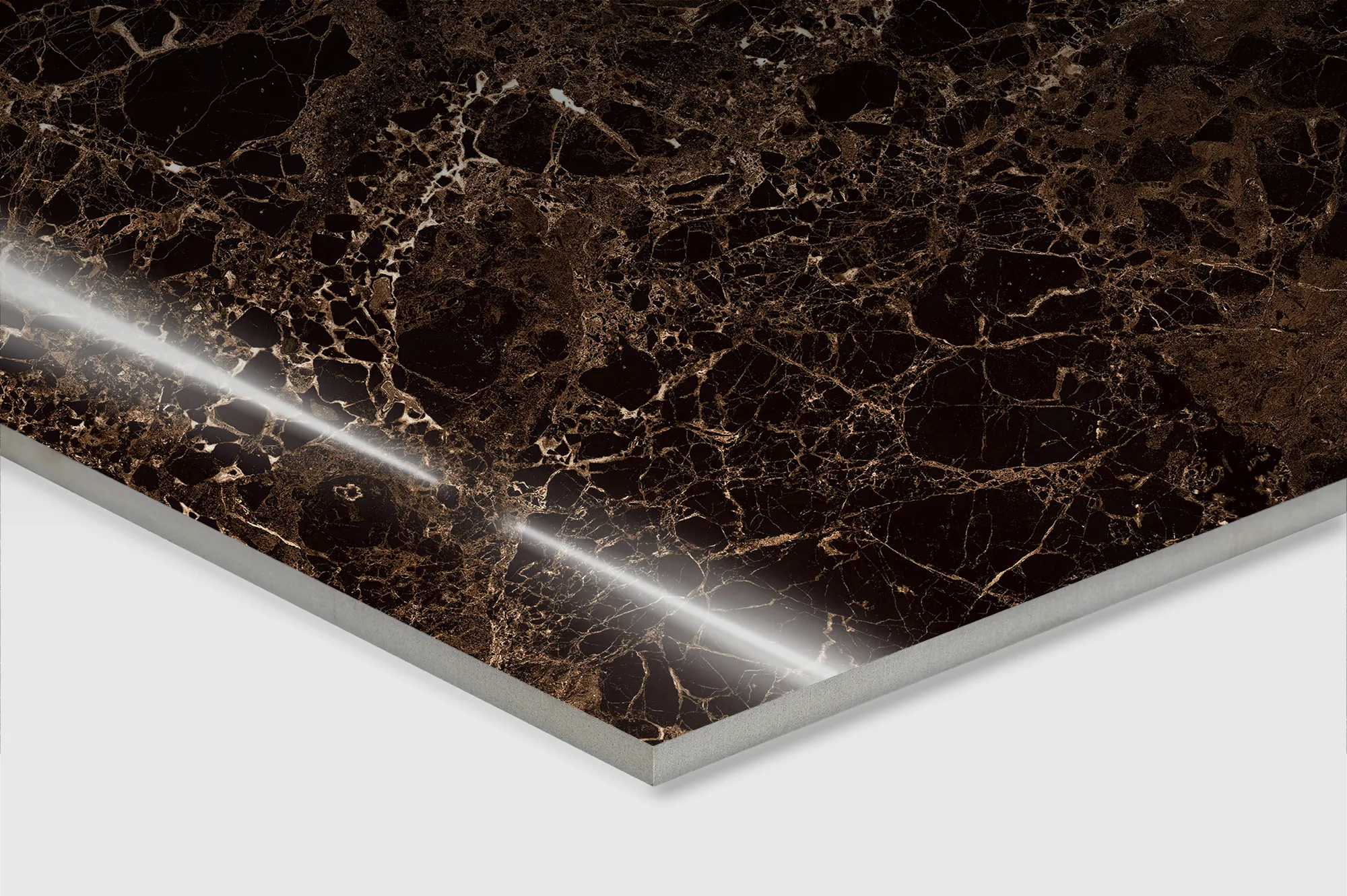 Керамогранит Аркадия Керамика HG2013-A Vatican Emperador High Gloss 60x120 коричневый