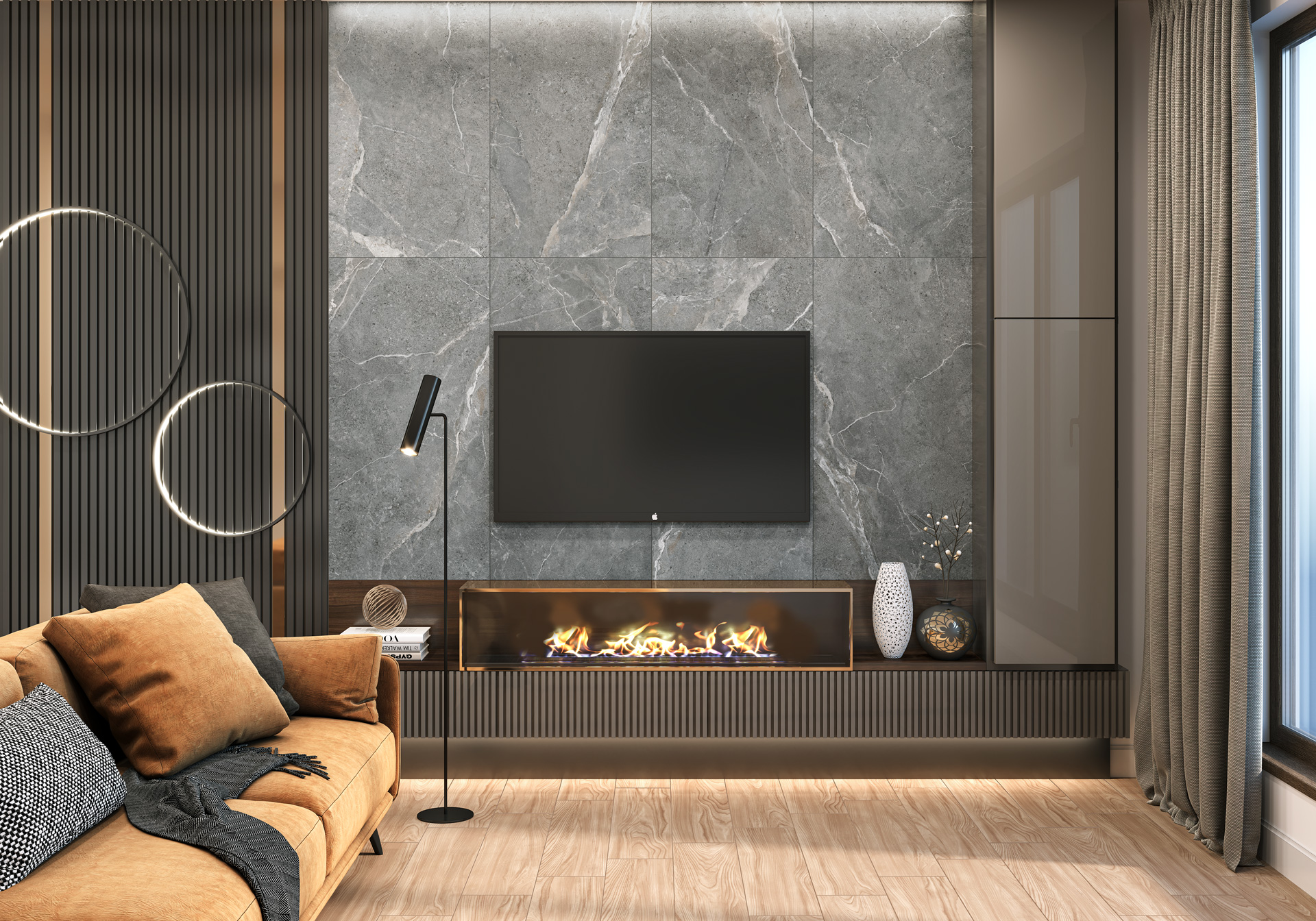 Керамогранит Artkera Group Титан Грис GP60120TIA05M серый 60x120