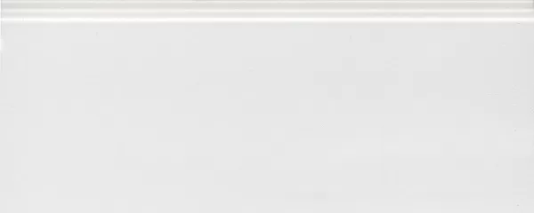 Плинтус Керама Марацци Venezia Флориан белый матовый обрезной 30х12