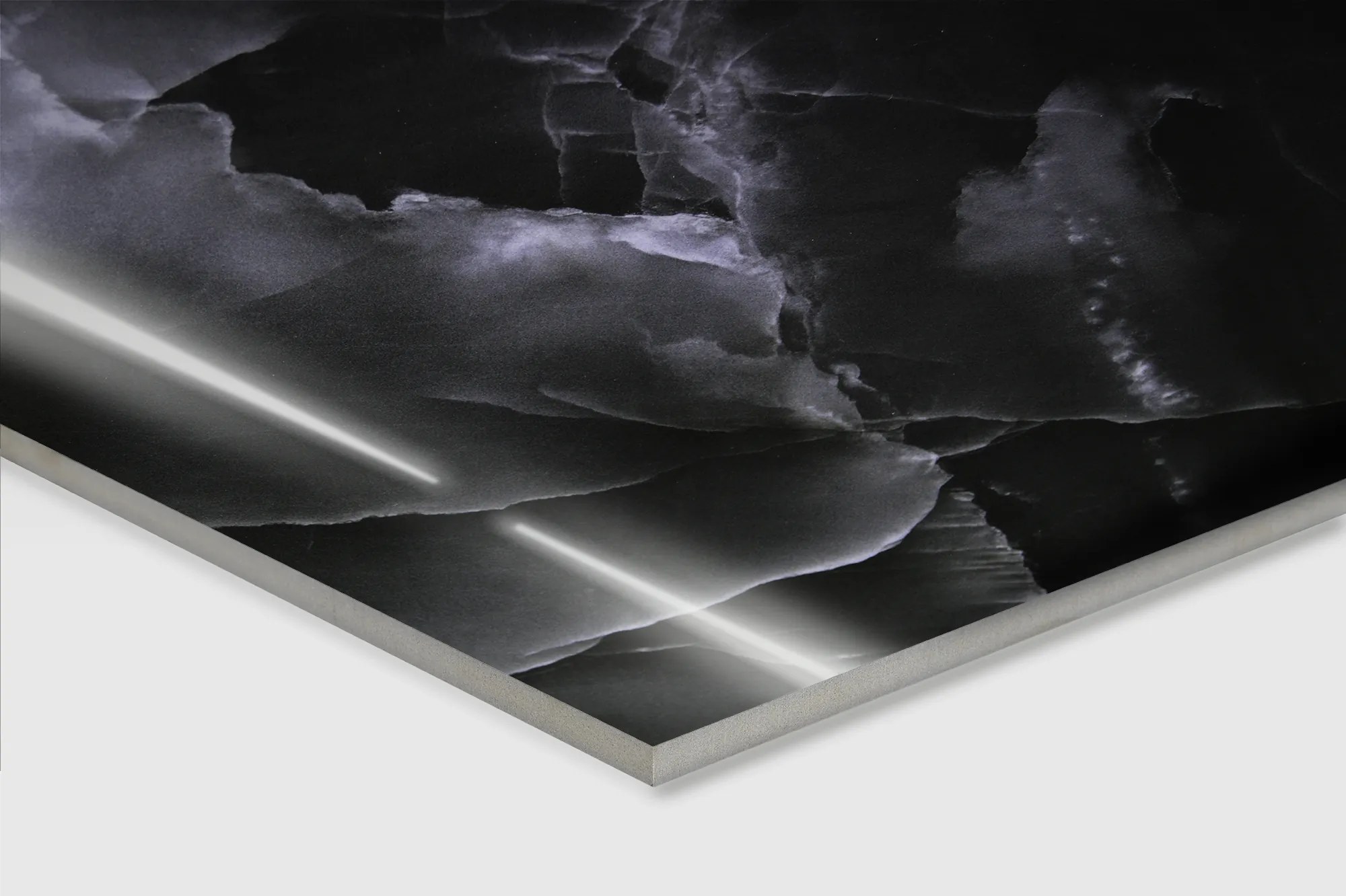 Керамогранит Аркадия Керамика HG2009-A Onyx Black High Gloss 60x120 черный