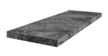 Ступень угловая правая ColiseumGres Uffizi Black 33x90