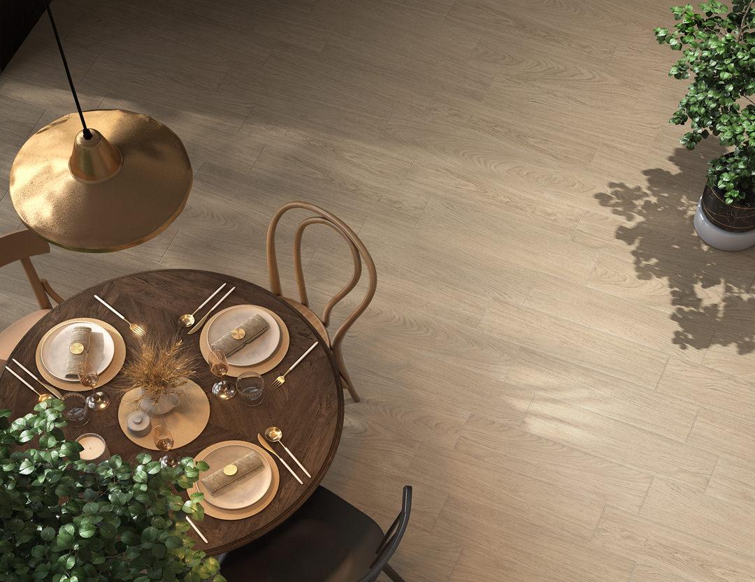 Керамогранит SG320700R Дистинто коричневый обрезной 15х60