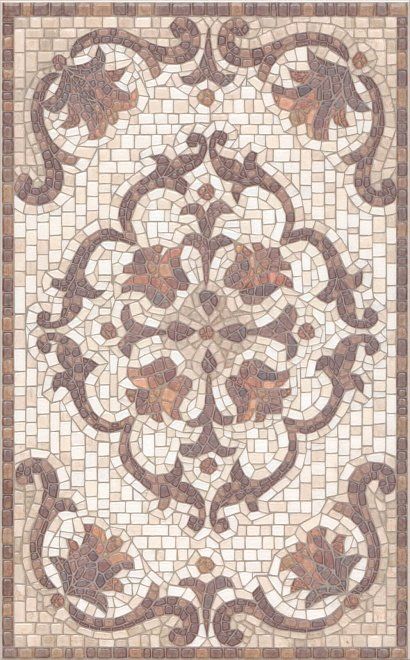 Декор Kerama Marazzi HGD\A231\6000L Пантеон лаппатированный 25x40