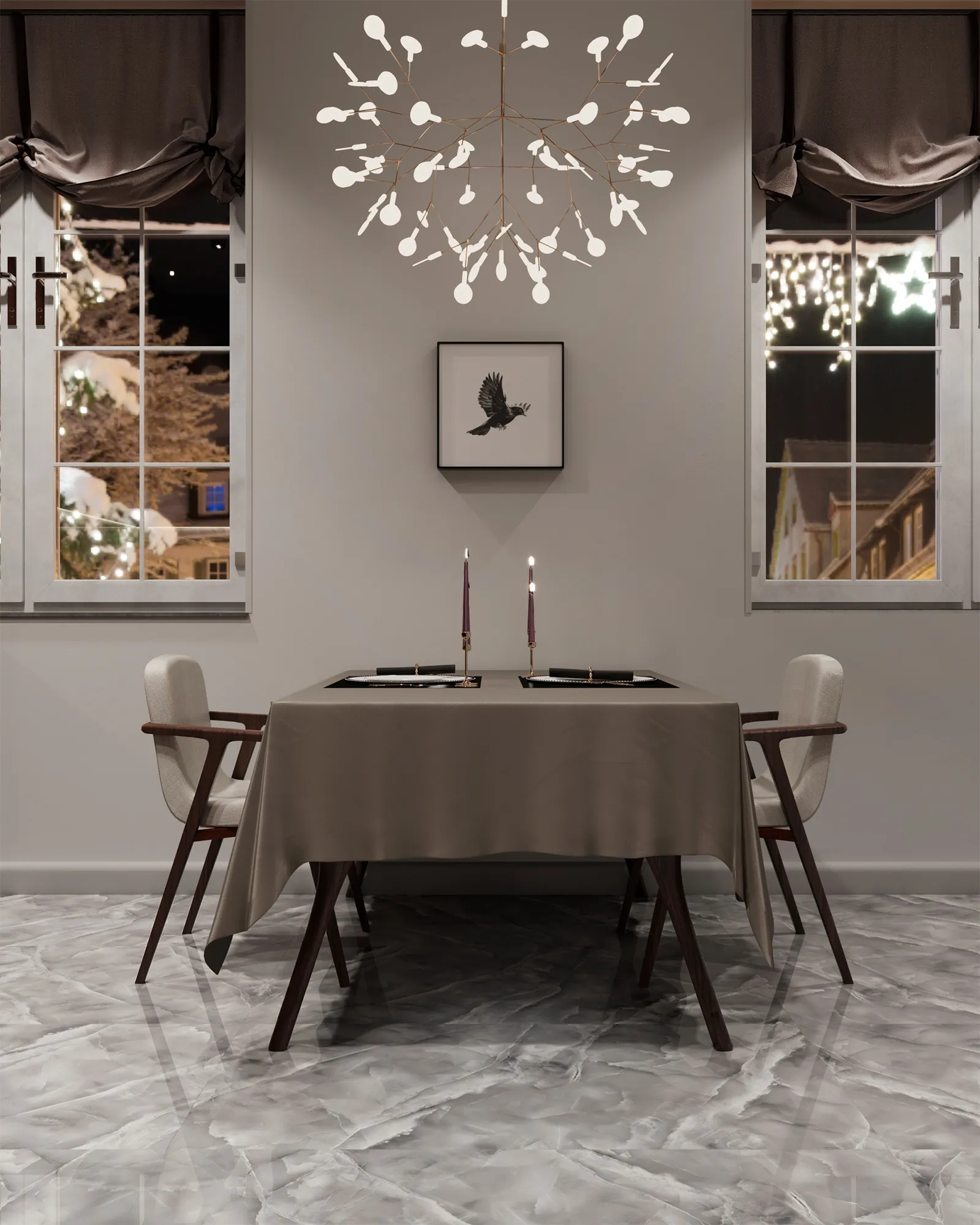 Керамогранит Аркадия Керамика FP1024-A Baikal Ivory Full Polished 60x120 бежевый