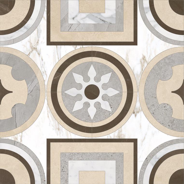 Декор Marble Trend Calacatta Gold 60x60 K-1001/LR/d02-cut/600x600x10