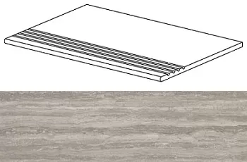 Ступень Marvel Travertino Silver Gradino ADW8 30x60