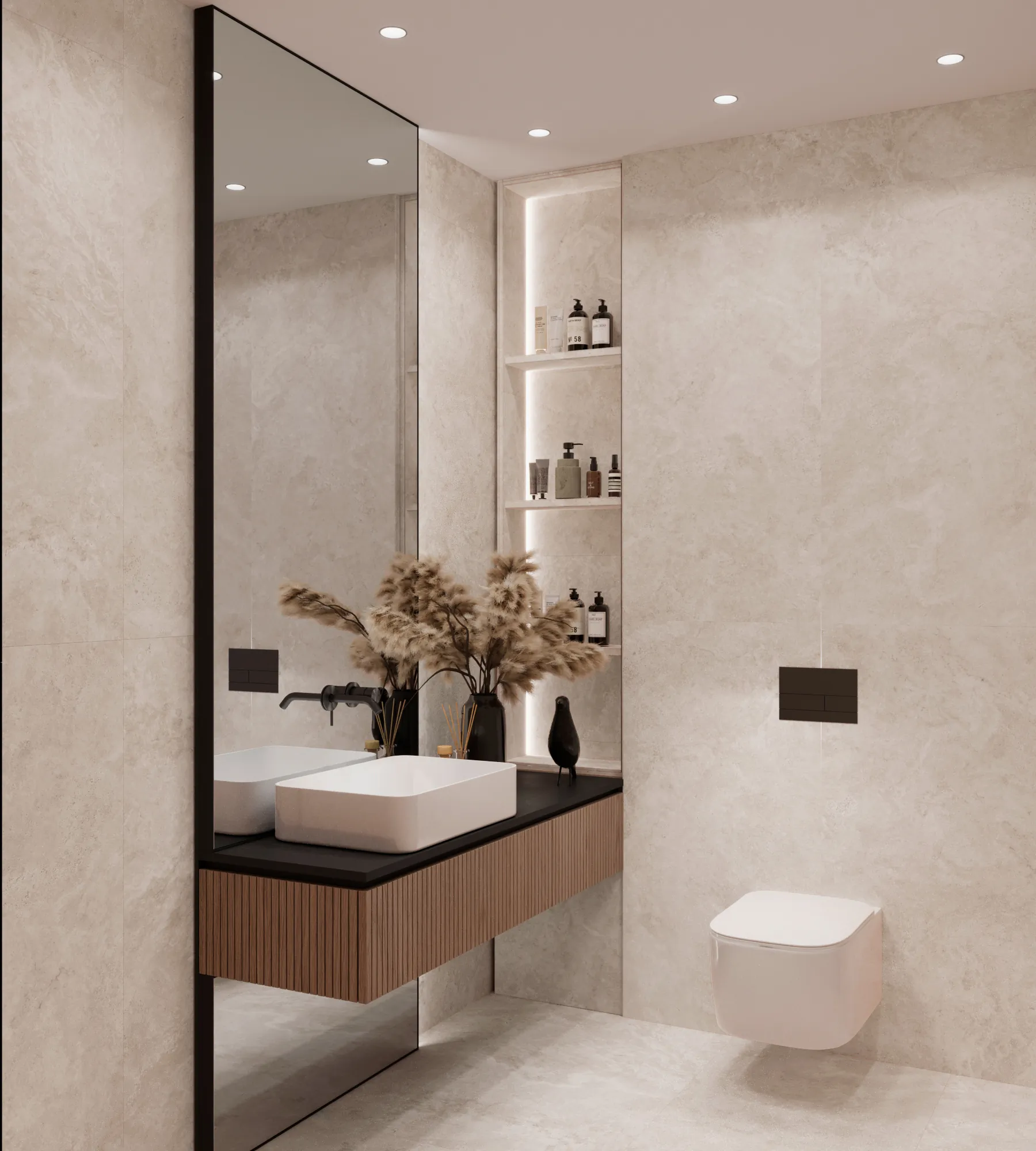 Керамогранит Аркадия Керамика RT7004-B Arawak White Matt Rustic Punch 60x120 белый