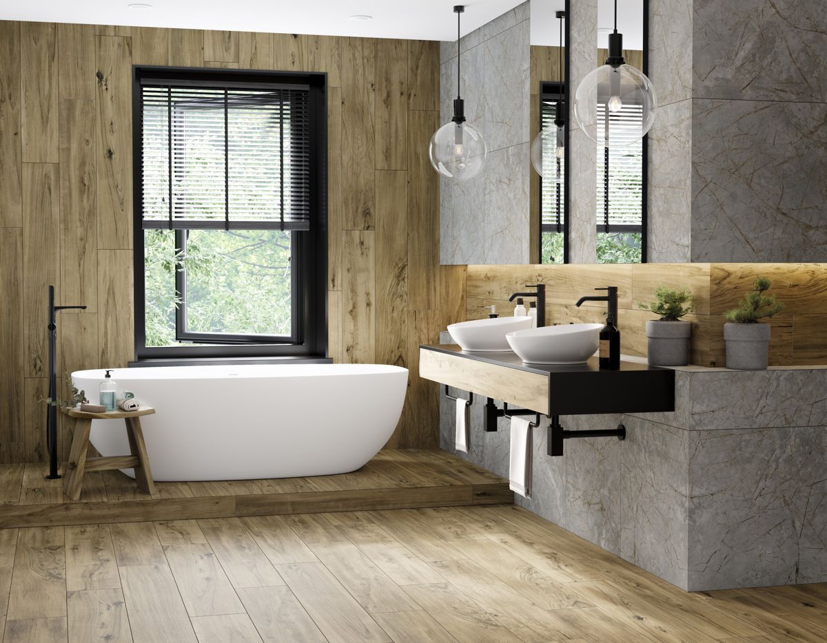 Керамогранит Khvoya Honey 20x120 K-2321/SR/200x1200x11