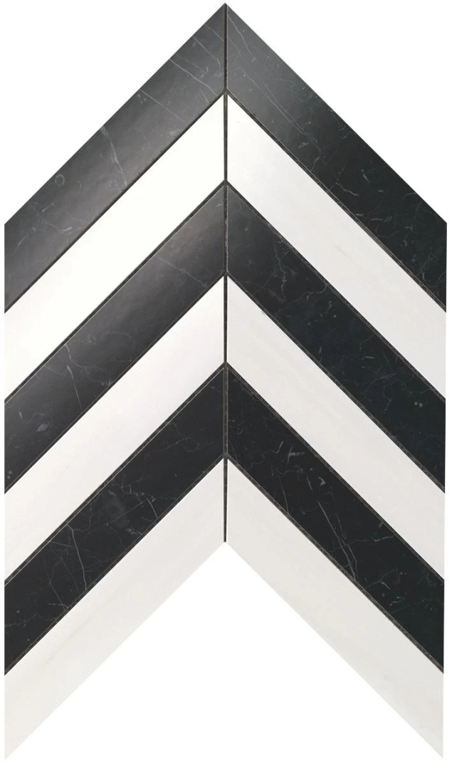 Мозаика Atlas Concorde Marvel Stone Chevron Warm Wall 25x30.5 9SCW