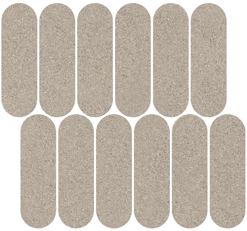 Декор Керама Марацци ID145 Джиминьяно наборный бежевый матовый 30х32