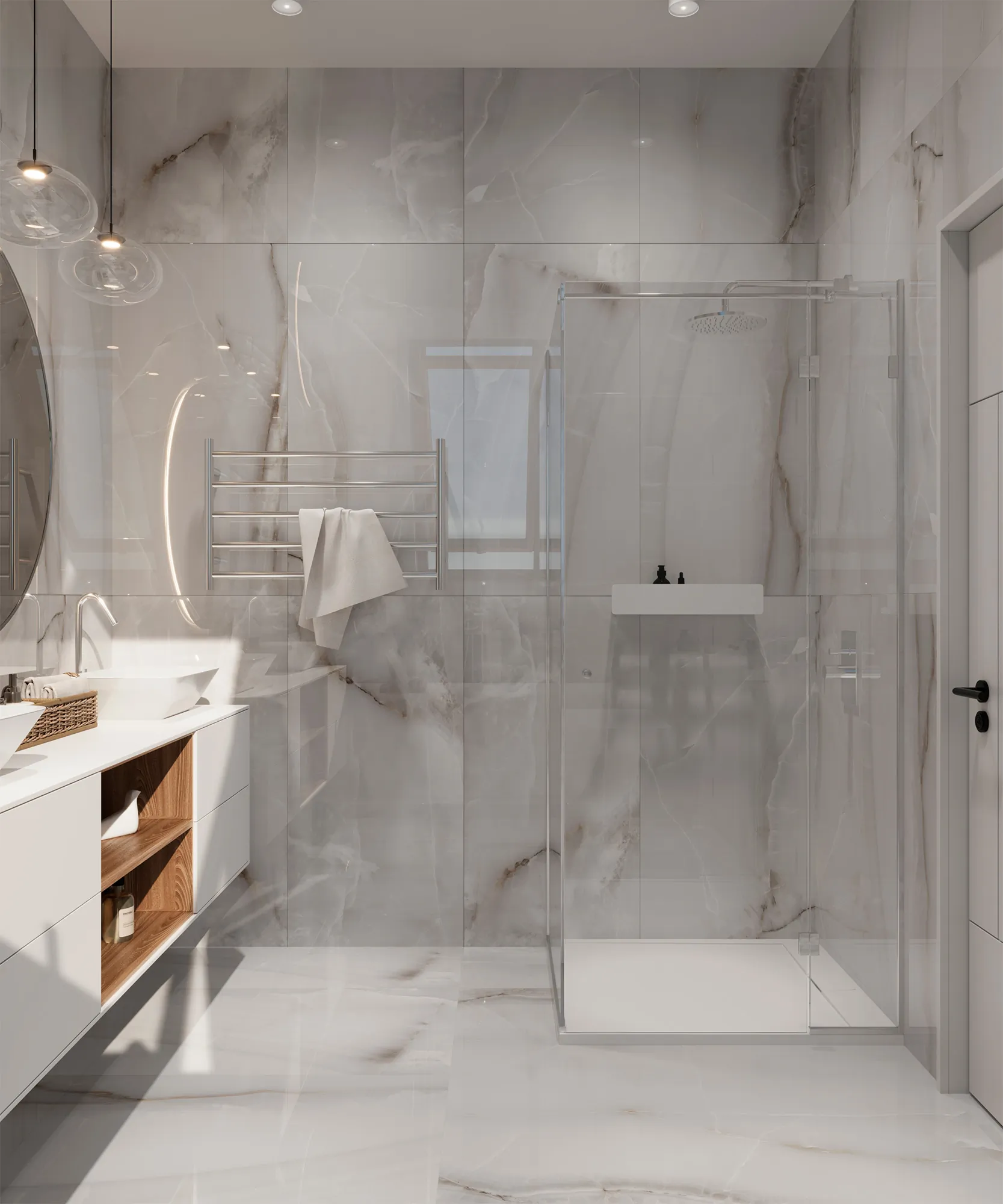 Керамогранит Аркадия Керамика FP1025-A Onyx Line Grey Full Polished 60x120 серый