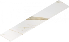 Ступень Италон Стелларис Калакатта Голд угловая правая 620070002622 белый 33x160