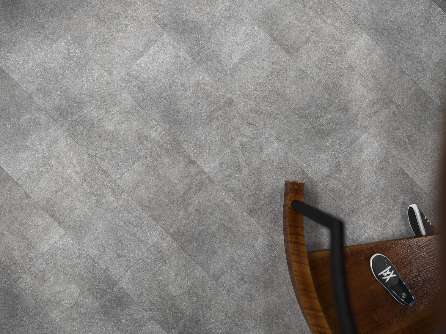 Кварцвиниловая плитка Fine Floor Stone FF-1441 Джакарта клеевой кварц винил напольный