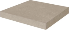 Ступень Kerama Marazzi KM6012G0191RGCA угловая клееная Касабланка HP бежевый светлый матовый обрезной 33x33