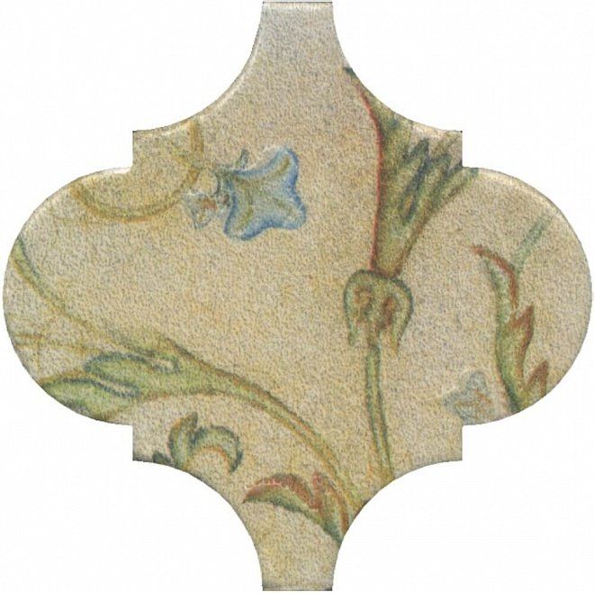 Декор Kerama Marazzi OP\A167\65000 Арабески котто орнамент 6,5x6,5