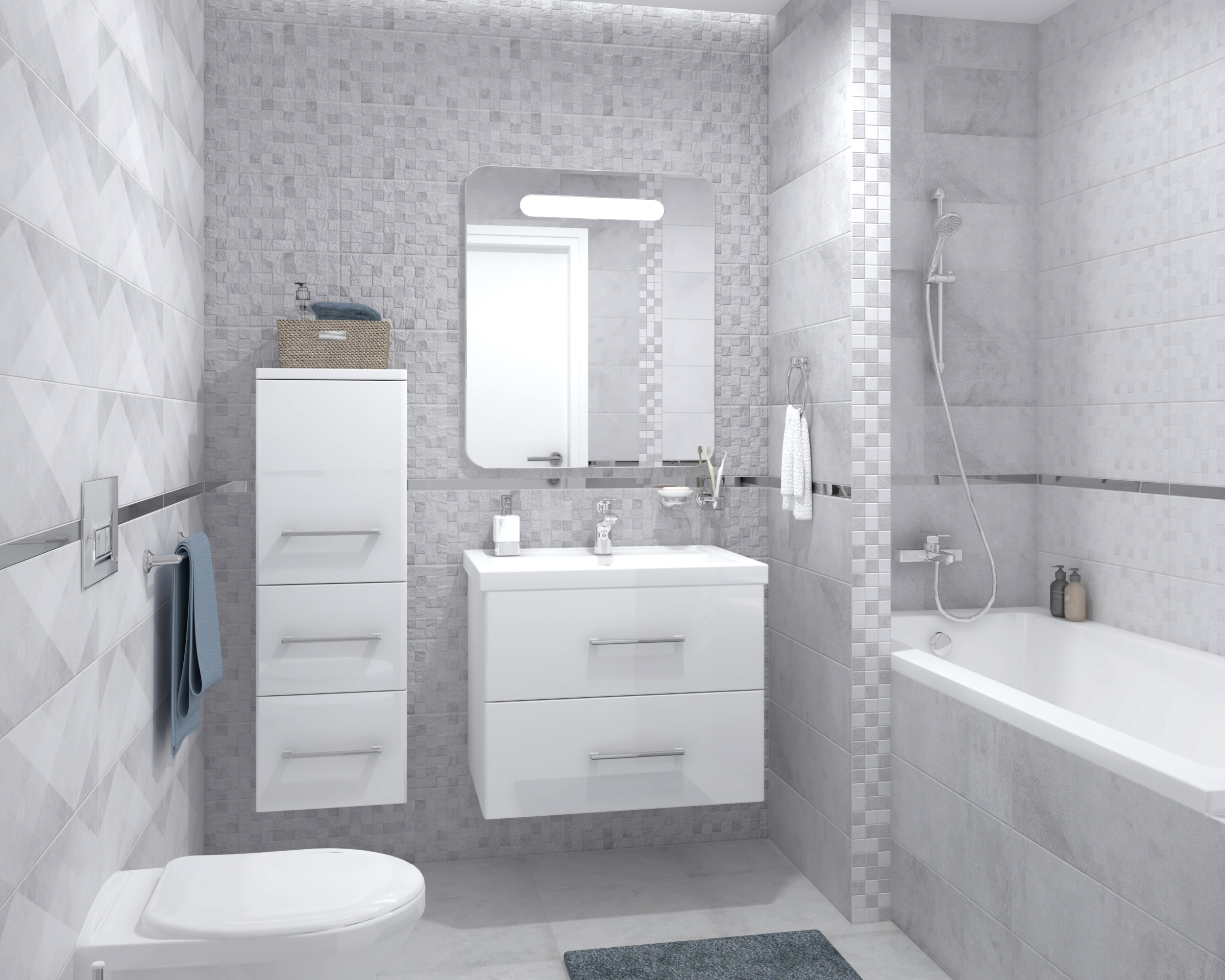 Мозаика (MZR-1) Laparet Mizar 30x30 матовый