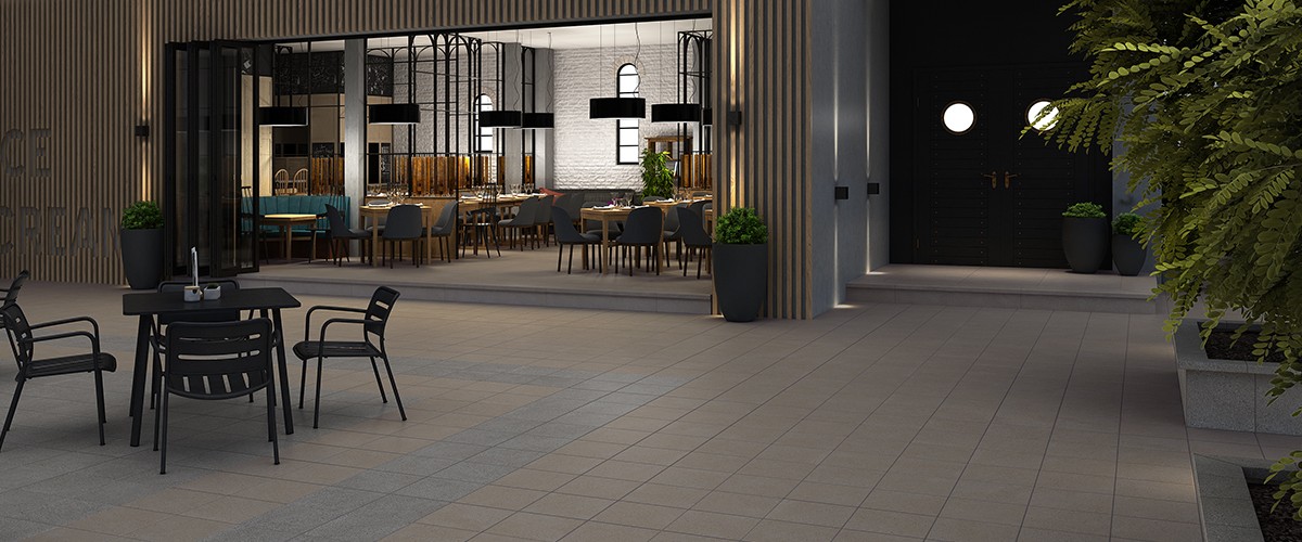 Подступенок Эксагрэс Milan Gris 14.5x120 серый