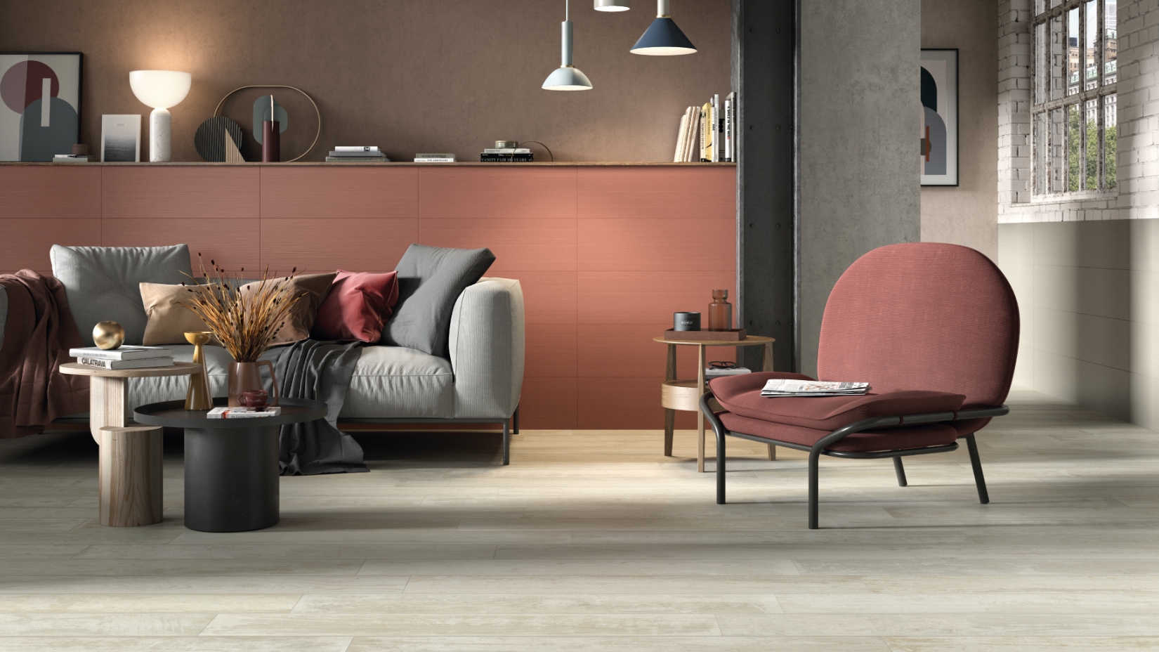 Керамогранит Italon Groove Milk 9,5x60