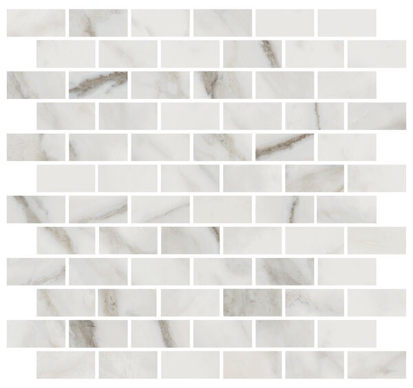 Декор Kerama Marazzi MM13105 Буонарроти белый мозаичный 30x32