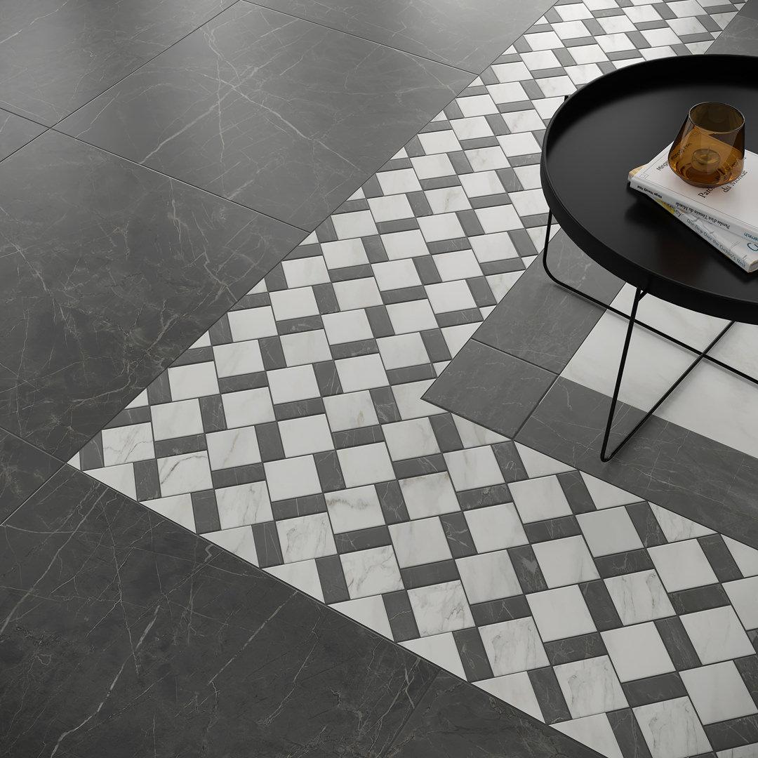 Керамическая плитка Kerama Marazzi 13097TR Буонарроти белый матовый обрезной 30x89.5