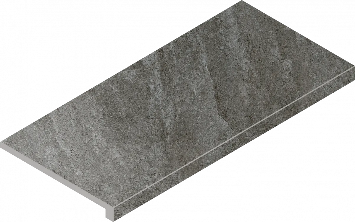 Ступень Италон Магма Графит Грип фронтальная 620070002964 серый 33x60