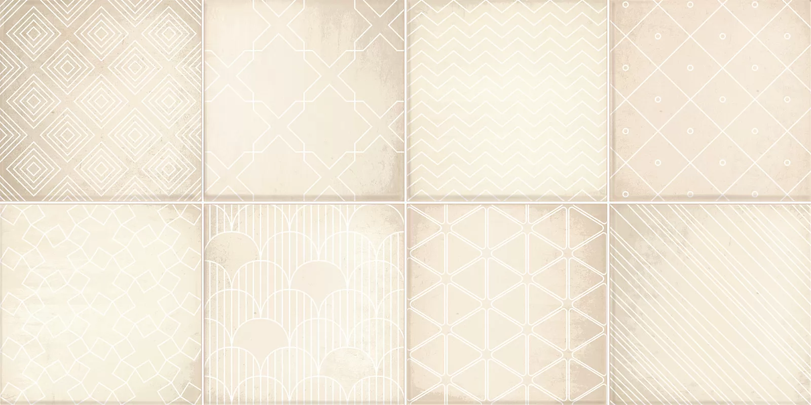 Керамическая плитка Alma Ceramica Ричард TWU09RCD014 бежевый 24.9x50