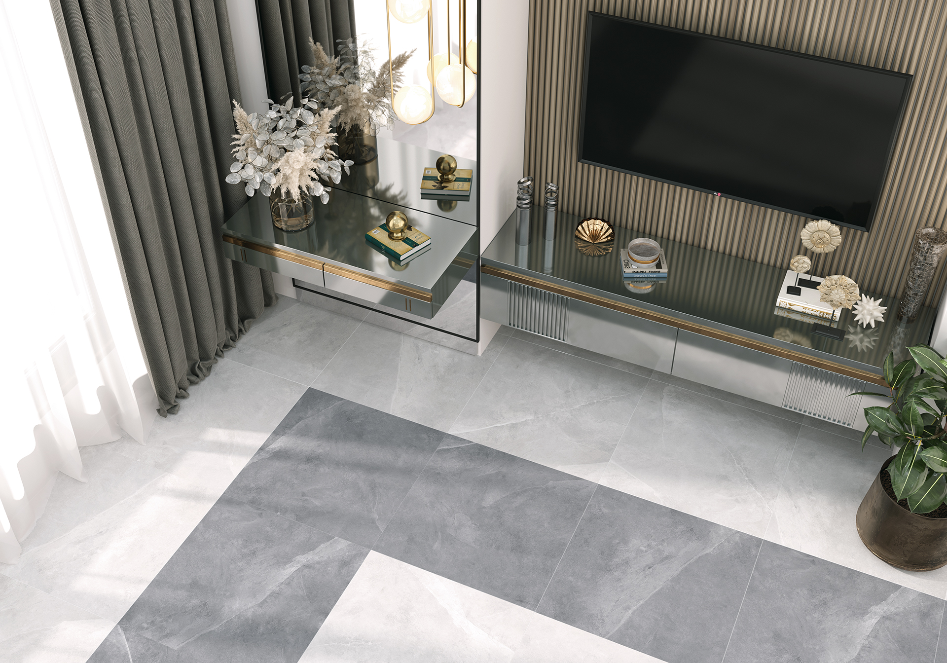 Керамогранит Alma Ceramica Базальто GFU6060BST04R бежевый 60x60
