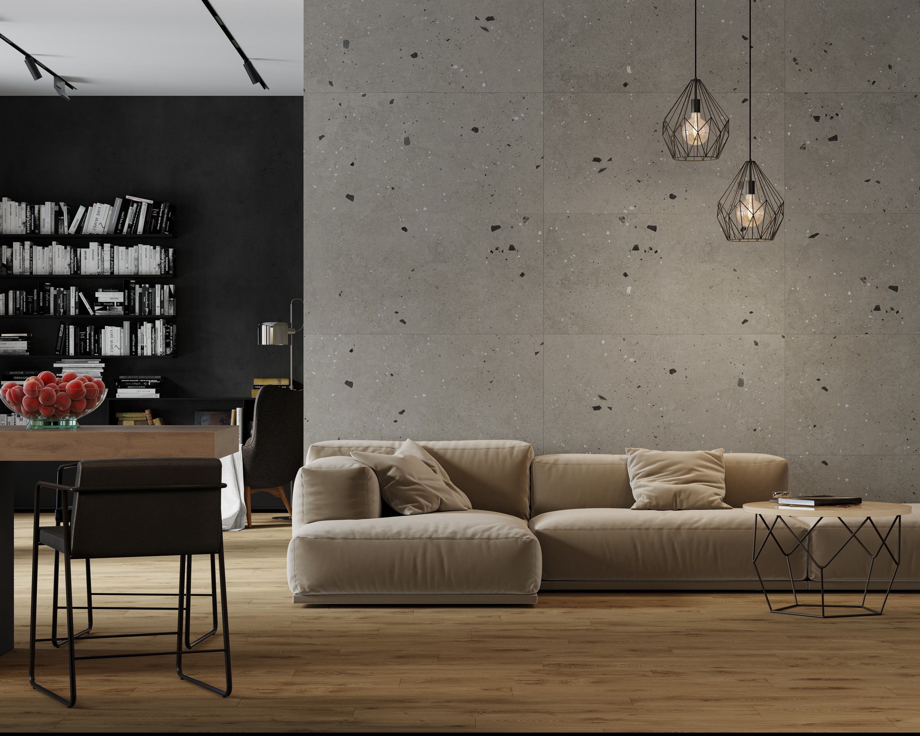 Керамогранит Etagi Beige 60x120 K-2014/MR/600x1200x11