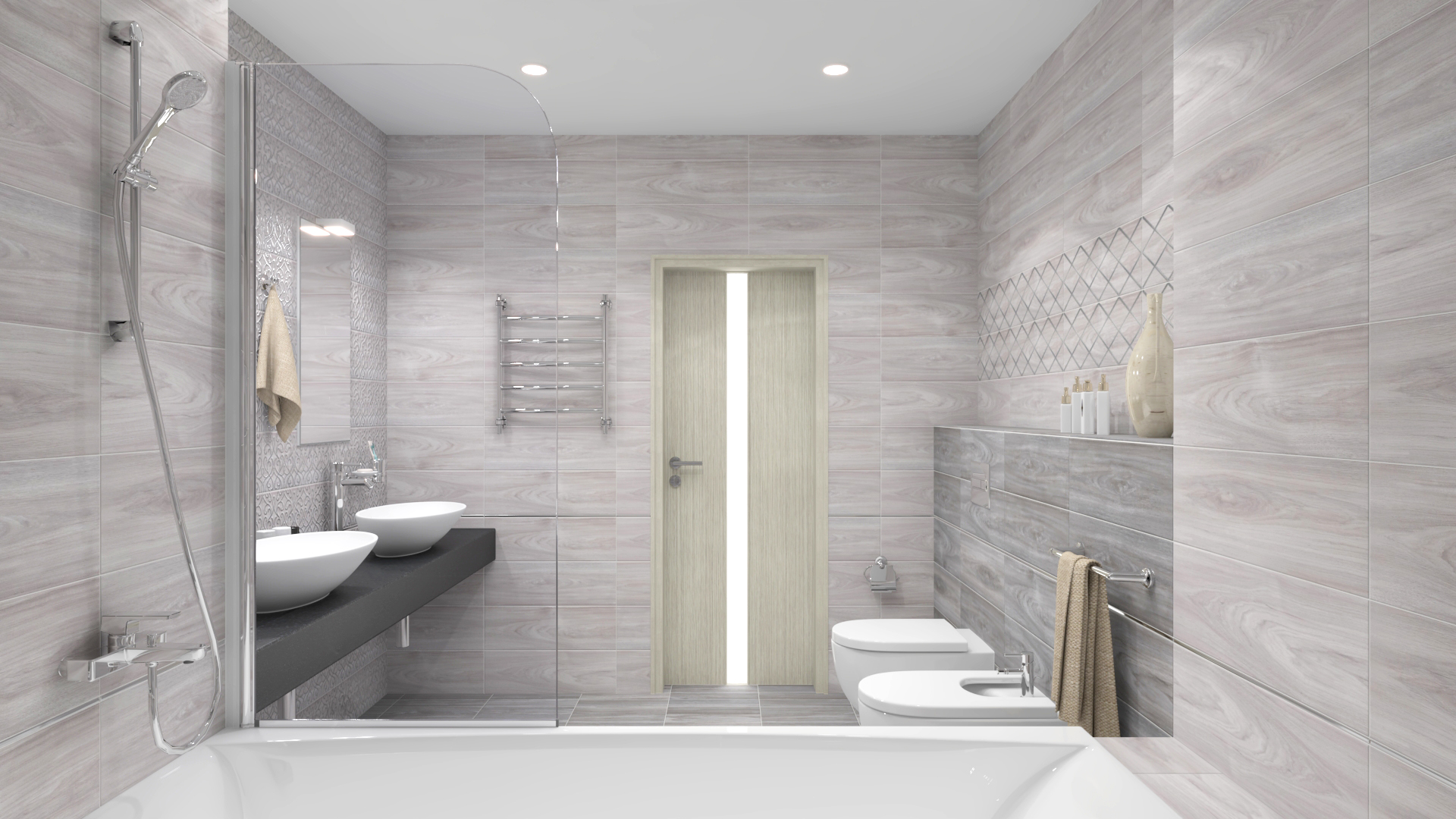Керамогранит Laparet Envy серый 40x40 матовый
