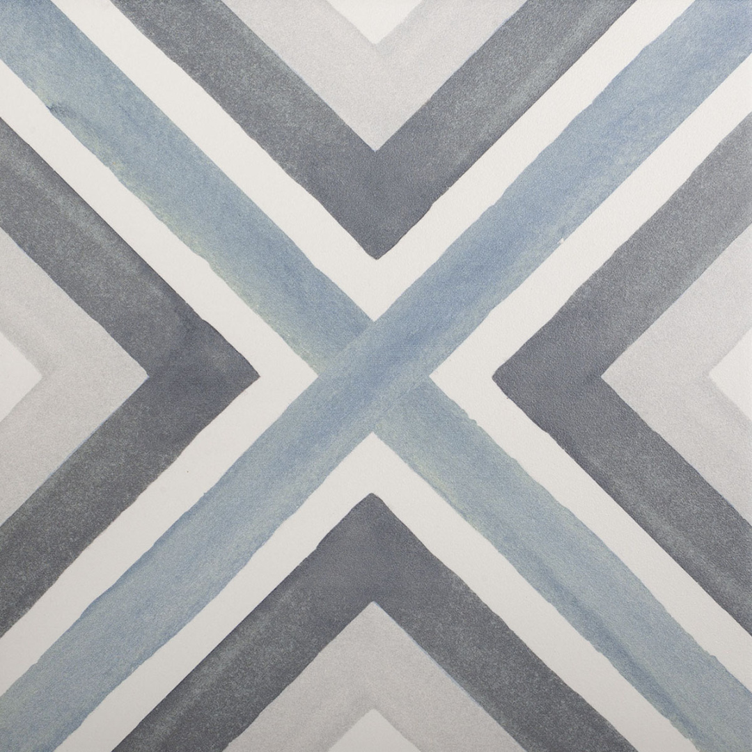 Керамогранит Смайл Тайл Artisan Blue 19.8x19.8 голубой