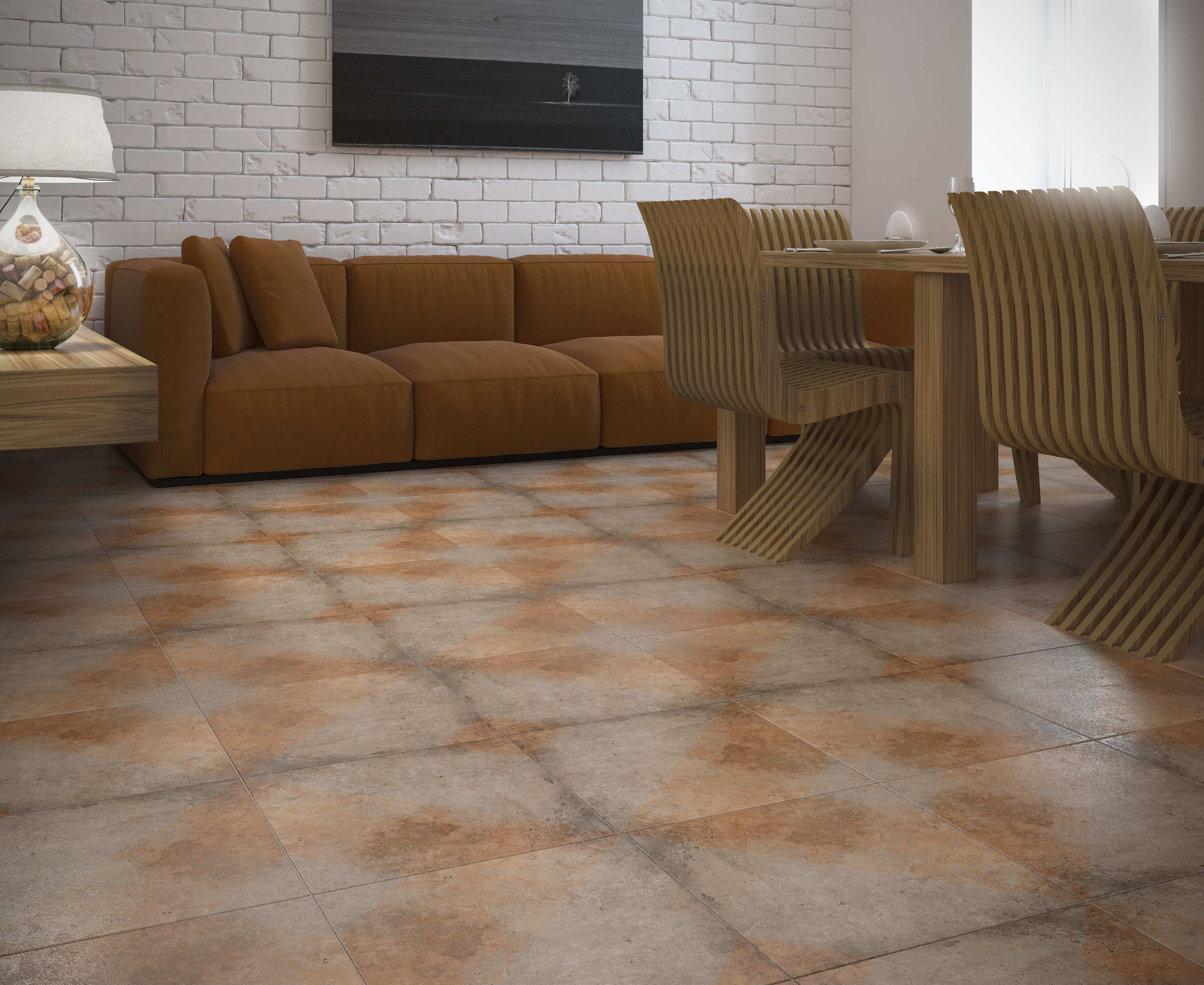 Декор Grasaro Tivoli Grey 40x40 G-242/S/d02/400x400x8