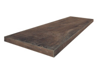 Ступень угловая левая ColiseumGres Brenta Brown 33x90
