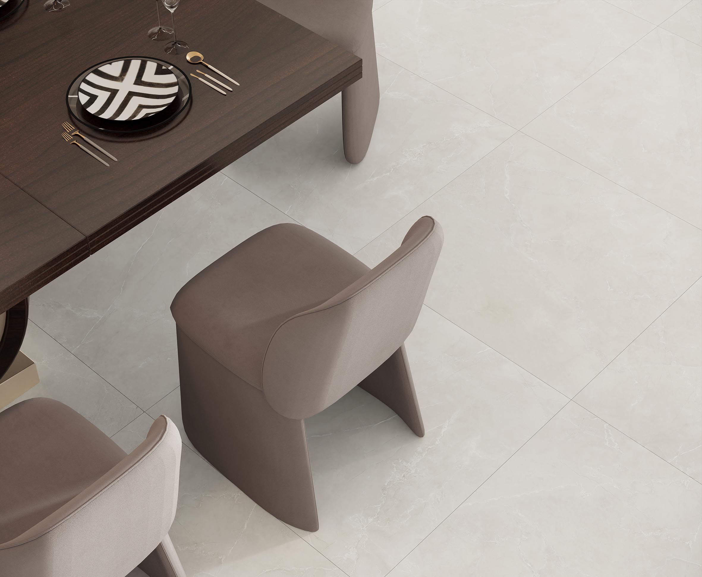 Керамогранит Laparet Impronta Blanco 80x80 сатинированный