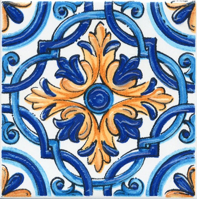 Декор Kerama Marazzi STG\A458\5232 Капри майолика 20x20