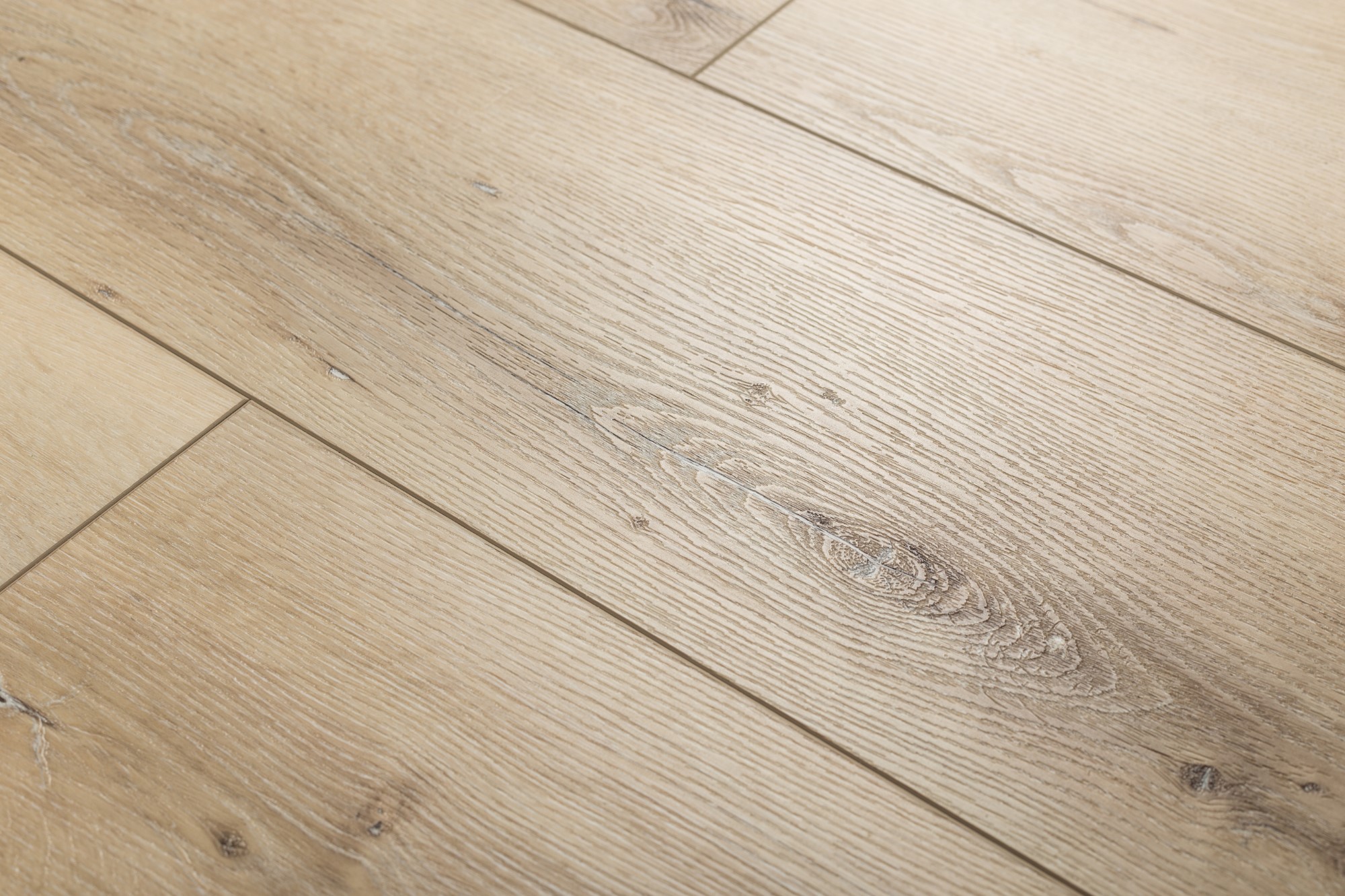 Кварцвиниловая плитка Aqua Floor Realwood XL Glue AF8006XL Glue 1524x228 Дуб Светлый замковый кварц винил напольный
