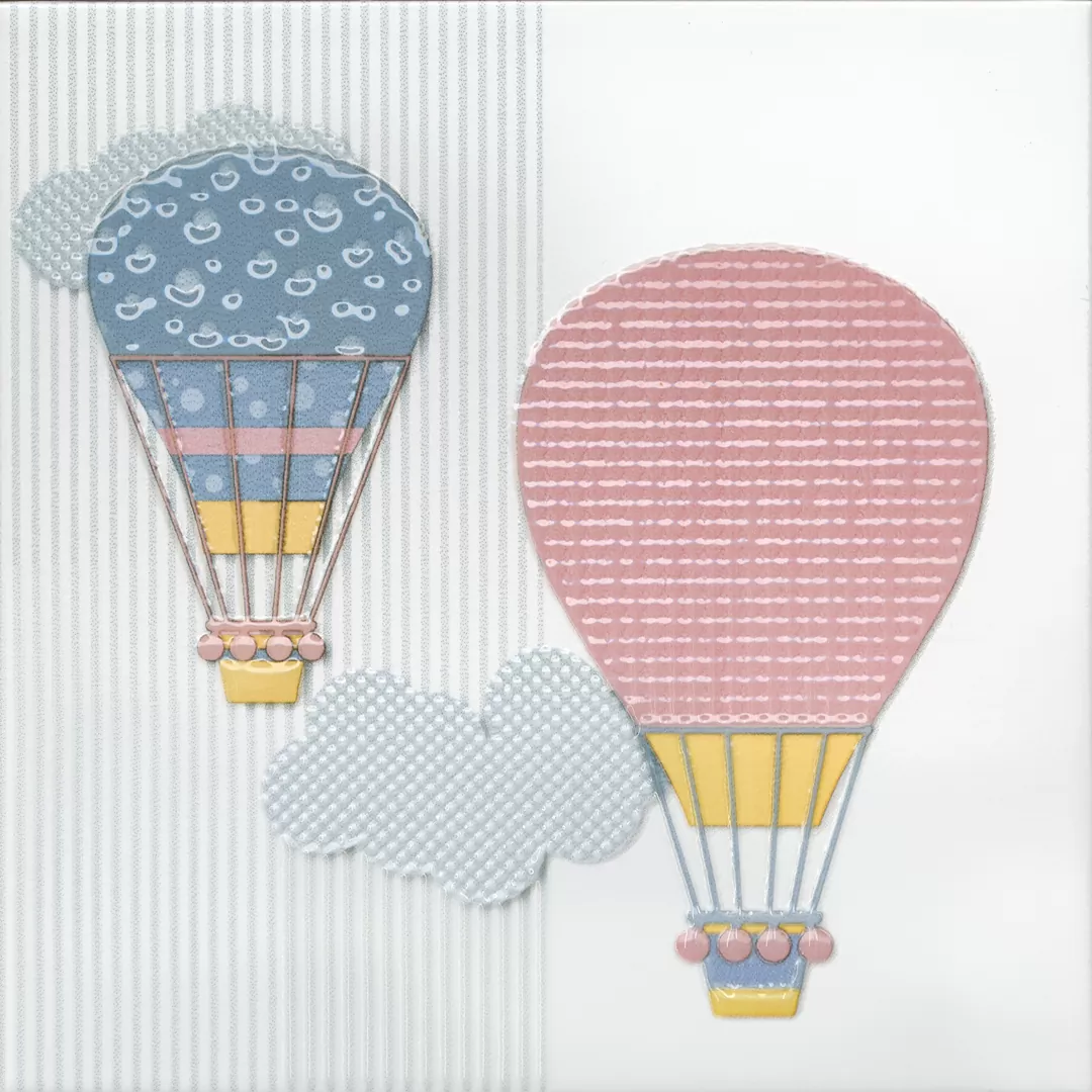 Декор Kerama Marazzi VT\A369\5009 Бон Вояж Аэростат 1 20x20