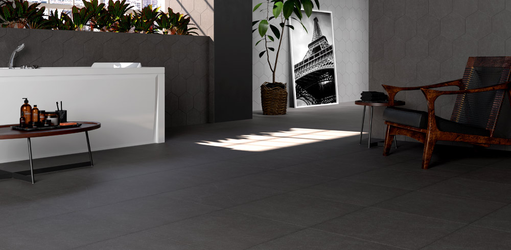Керамогранит Goldis Tile Modena Black K2AA0KPQA0F1MO серый 60x120