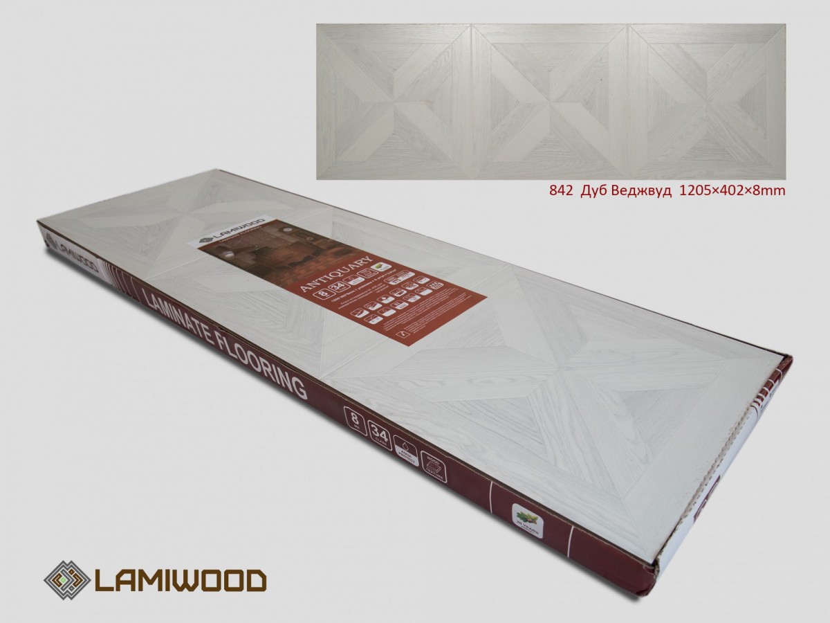 Ламинат LAMIWOOD ANTIQUARY 842 Дуб Веджвуд 40.2x120.5
