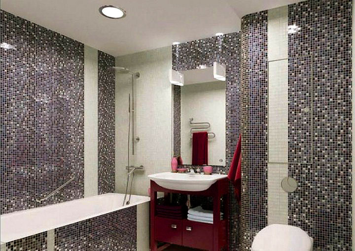 Мозаика NSmosaic SE02 коричневый (сетка) 32.7x32.7