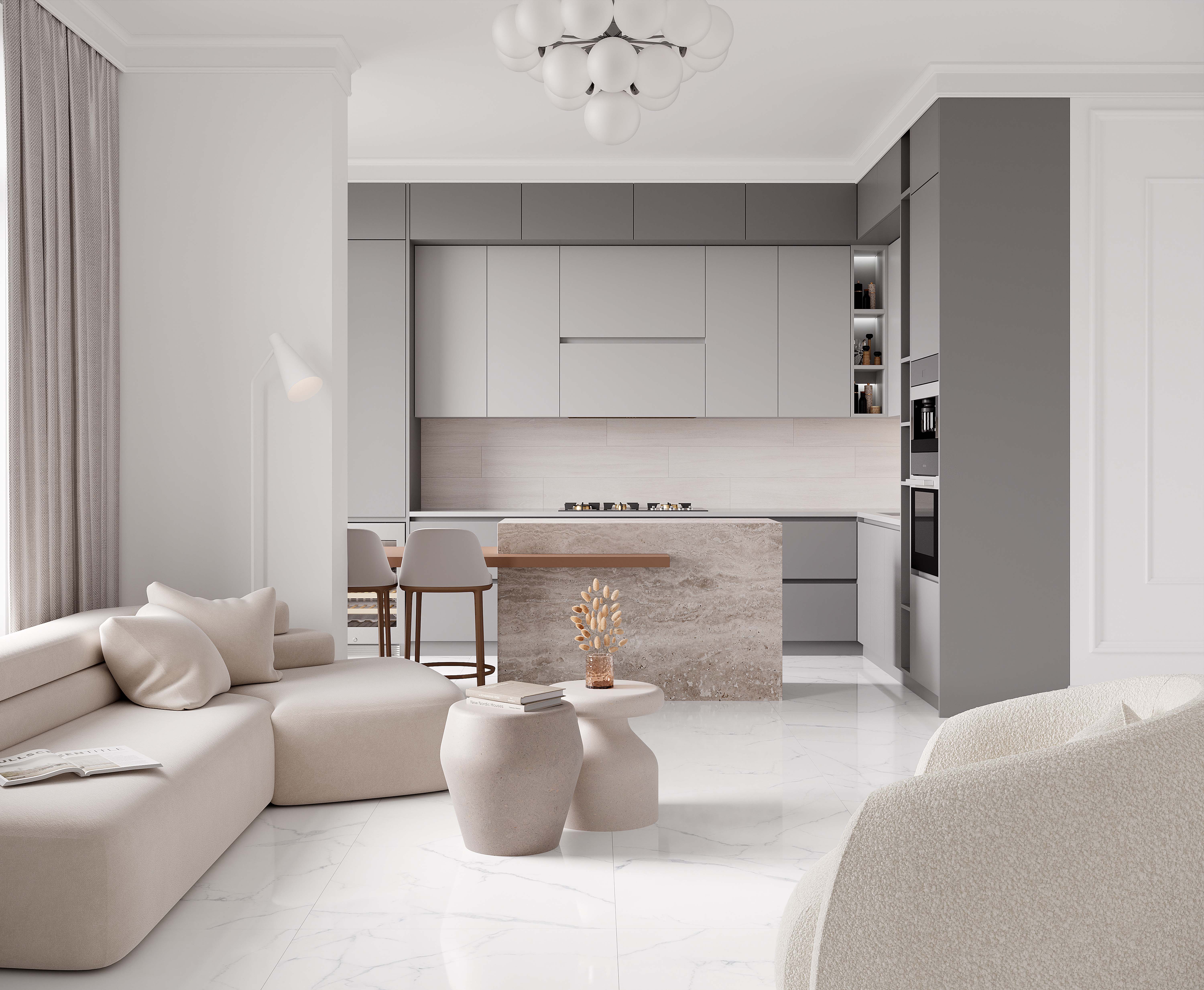 Керамогранит Laparet Ogma 80x80 сатинированный