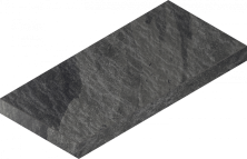 Ступень угловая левая Italon Materia X2 Titanio X2 33x60