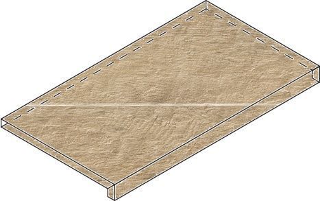 Ступень фронтальная Italon NL-Wood Х2 Olive X2 33x60