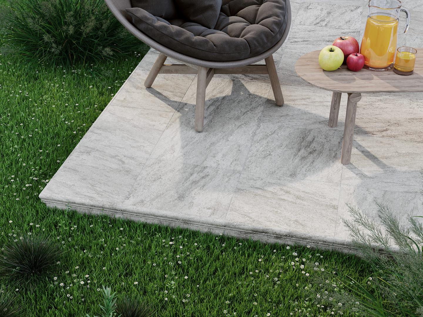 Ступень Kerama Marazzi SG158700N\GR фронтальная Терраса серый 30x40,2