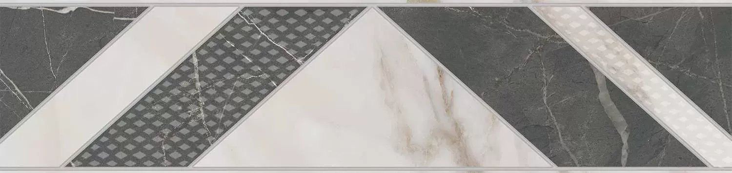 Бордюр Kerama Marazzi 13109TR\11 Буонарроти матовый обрезной 7.2x30