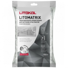 Фиброволокно полипропиленовое армирующее Литокол LITOMATRIX 0.6кг