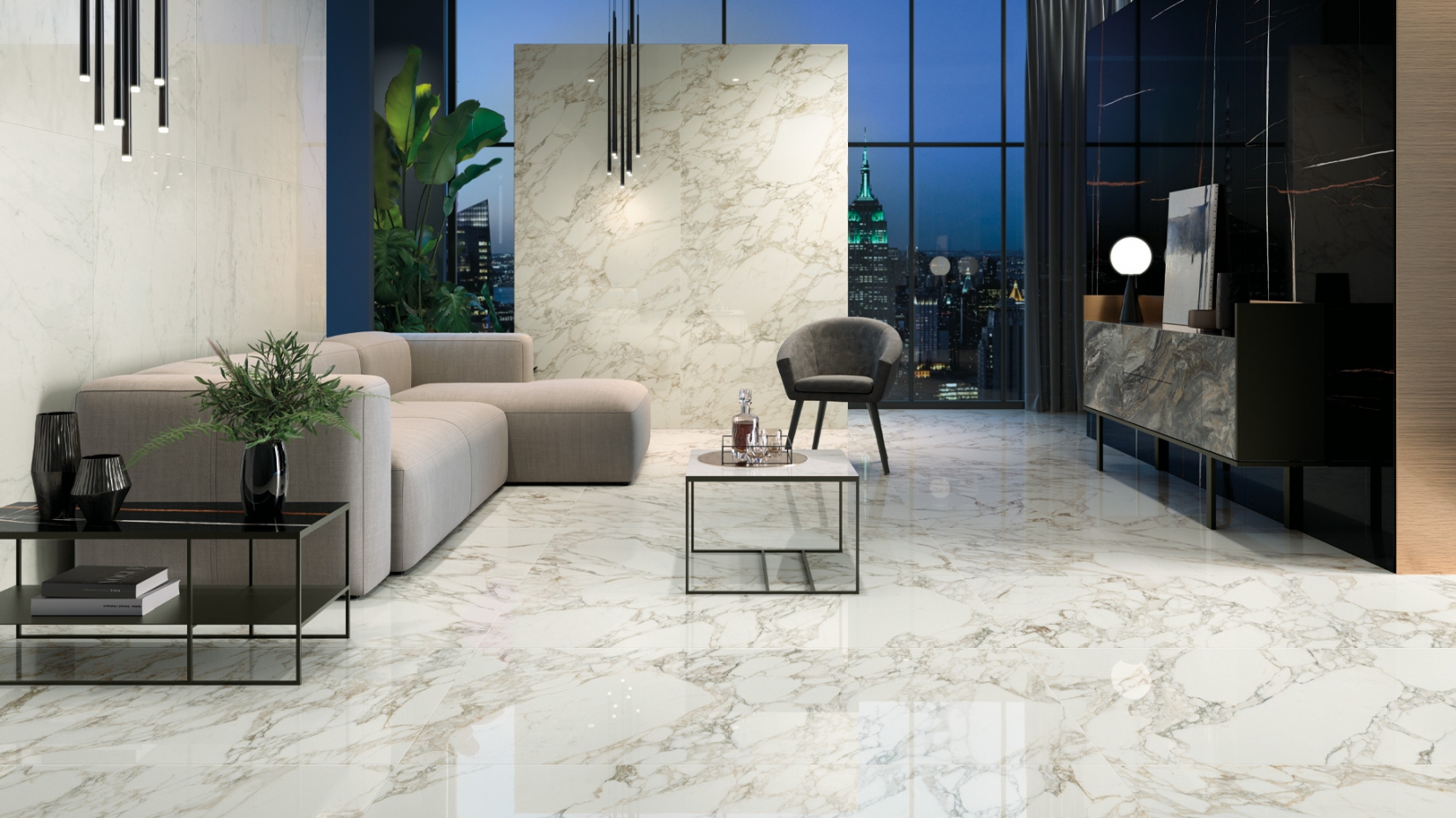 Декор Italon Charme Deluxe Bianco Michelangelo Strip 26x75